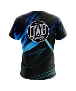 Alternative view of DV8 Aqua Swirl CoolWick Bowling Jersey