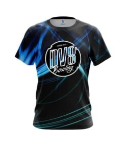 DV8 Aqua Swirl CoolWick Bowling Jersey