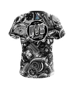 Alternative view of DV8 Auto Parts Explosion CoolWick Bowling Jersey