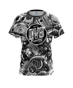 DV8 Auto Parts Explosion CoolWick Bowling Jersey