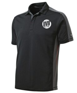 DV8 Misfit Blacktop Men's Embroidered Coolwick Bowling Shirt