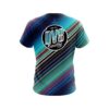 DV8 Candy Stripe CoolWick Bowling Jersey - Image 2