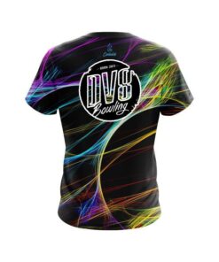 Alternative view of DV8 Colorful Energy Motion CoolWick Bowling Jersey