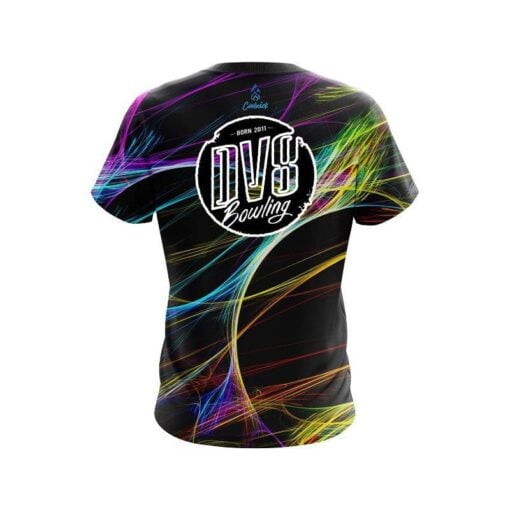 DV8 Colorful Energy Motion CoolWick Bowling Jersey - Image 2