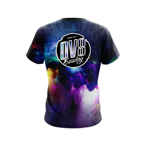 DV8 Electrical Burst CoolWick Bowling Jersey - Image 2