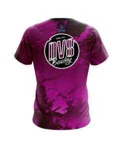 Alternative view of DV8 Graphite Pink CoolWick Bowling Jersey