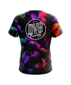 Alternative view of DV8 Glowing Jellyfish CoolWick Bowling Jersey