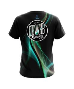 Alternative view of DV8 Glowing Wave CoolWick Bowling Jersey