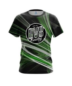 DV8 Green Motion Swirl CoolWick Bowling Jersey