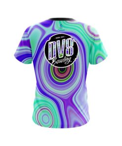 Alternative view of DV8 Hypnotic Swirl CoolWick Bowling Jersey