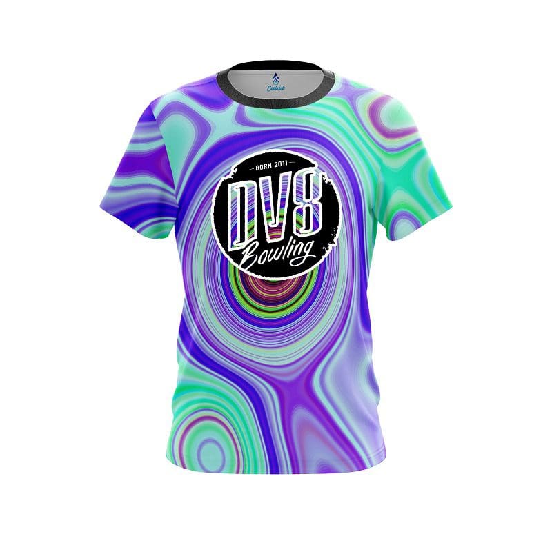 DV8 Hypnotic Swirl CoolWick Bowling Jersey