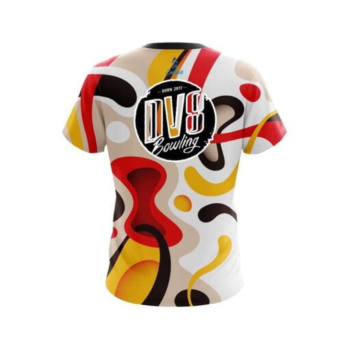 DV8 Modern Art CoolWick Bowling Jersey - Image 2