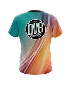 Alternative view of DV8 Multi Color Swirl CoolWick Bowling Jersey