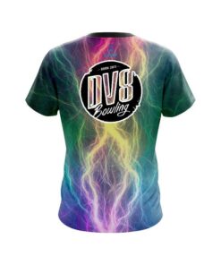 Alternative view of DV8 Multi Color Electric CoolWick Bowling Jersey