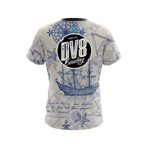 DV8 Nautical Navigation CoolWick Bowling Jersey - Image 2