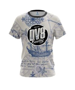 DV8 Nautical Navigation CoolWick Bowling Jersey