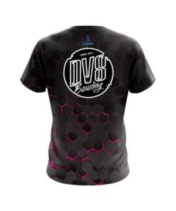 Alternative view of DV8 Pink Honeycomb Fusion CoolWick Bowling Jersey