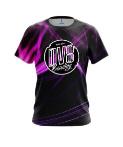 DV8 Pink Spiral CoolWick Bowling Jersey