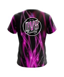 DV8 Pink Spiral Waves CoolWick Bowling Jersey