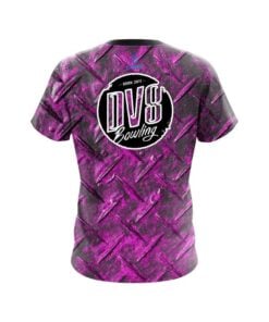 Alternative view of DV8 Pink Diamond Plate CoolWick Bowling Jersey