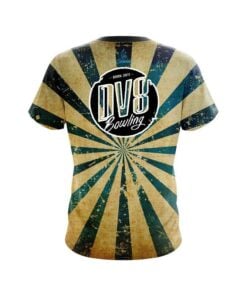 Alternative view of DV8 Retro Grunge 2 CoolWick Bowling Jersey