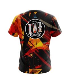 Alternative view of DV8 Shattered Shapes CoolWick Bowling Jersey