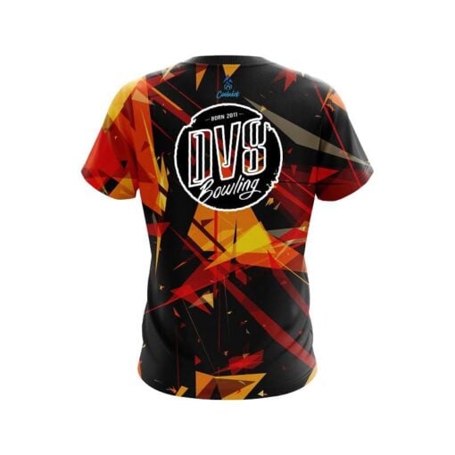 DV8 Shattered Shapes CoolWick Bowling Jersey - Image 2