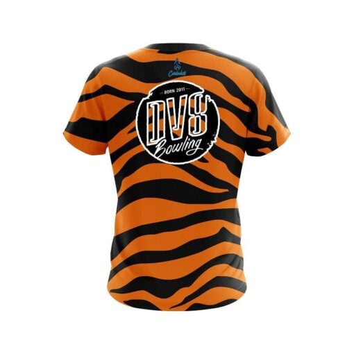 DV8 Tiger Stripes CoolWick Bowling Jersey - Image 2