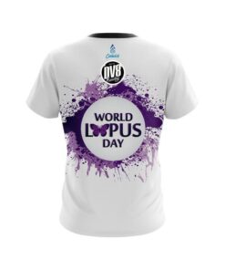 Alternative view of DV8 World Lupus Cancer Awareness 2 CoolWick Bowling Jersey