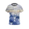 Plain Diamond Clouds CoolWick Bowling Jersey