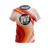 DV8 Curvy Orange Pattern CoolWick Bowling Jersey
