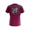 DV8 Pink Grunge Canvas CoolWick Bowling Jersey - Image 2