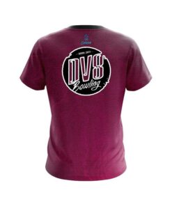 Alternative view of DV8 Pink Grunge Canvas CoolWick Bowling Jersey