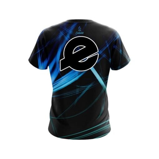 Ebonite Aqua Swirl CoolWick Bowling Jersey - Image 2