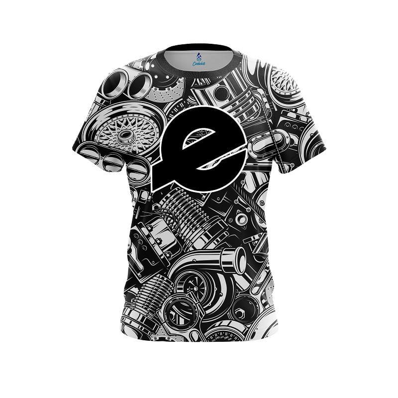 Ebonite Auto Parts Explosion CoolWick Bowling Jersey