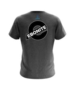 Alternative view of Ebonite Black Grunge Canvas CoolWick Bowling Jersey