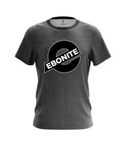 Ebonite Black Grunge Canvas CoolWick Bowling Jersey