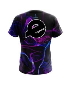 Alternative view of Ebonite Blue Purple Smoke CoolWick Bowling Jersey