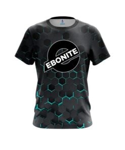 Ebonite Aqua Honeycomb Fusion CoolWick Bowling Jersey