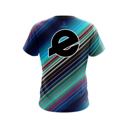 Ebonite Candy Stripe CoolWick Bowling Jersey - Image 2