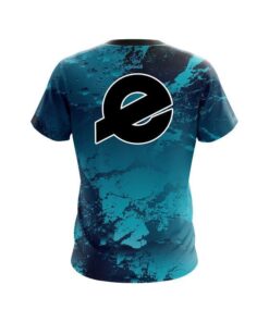 Alternative view of Ebonite Graphite Blue CoolWick Bowling Jersey