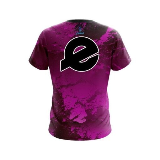 Ebonite Graphite Pink CoolWick Bowling Jersey - Image 2