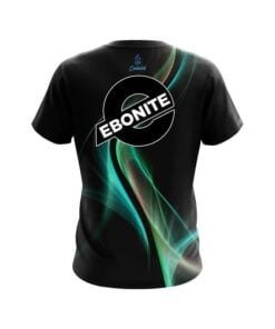 Alternative view of Ebonite Glowing Wave CoolWick Bowling Jersey