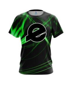 Ebonite Green Spiral CoolWick Bowling Jersey