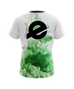 Alternative view of Ebonite Green ink Splash CoolWick Bowling Jersey