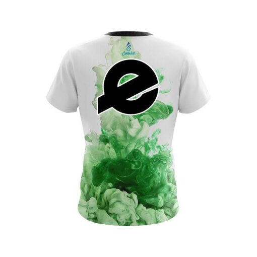 Ebonite Green ink Splash CoolWick Bowling Jersey - Image 2