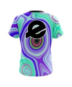 Alternative view of Ebonite Hypnotic Swirl CoolWick Bowling Jersey