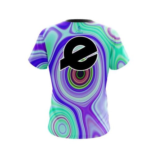 Ebonite Hypnotic Swirl CoolWick Bowling Jersey - Image 2