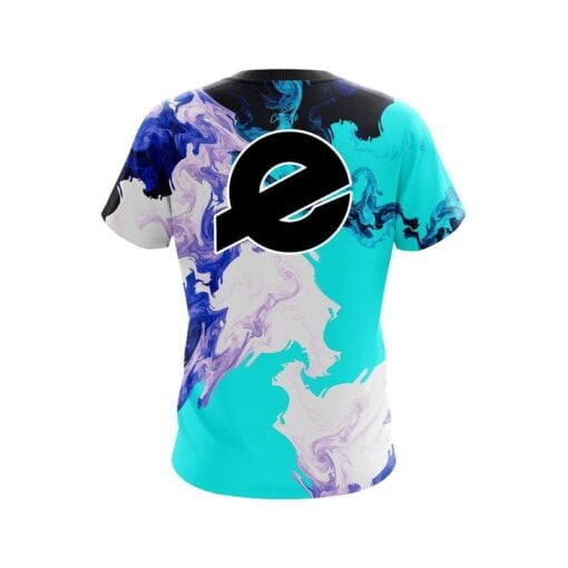 Ebonite Liquid Marble Purple And Blue CoolWick Bowling Jersey - Image 2