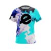 Ebonite Liquid Marble Purple And Blue CoolWick Bowling Jersey